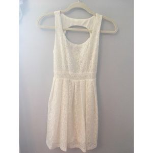 Cute white summer dress